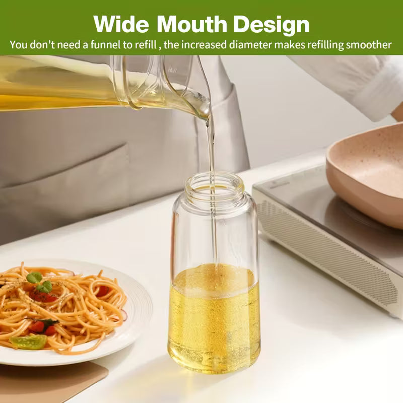 Glass Oil Dispenser & Sprayer