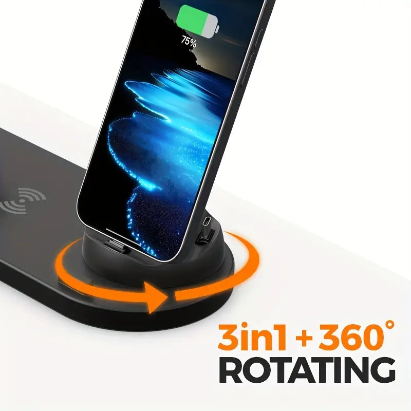 wireless charging statsion for multiple devices
