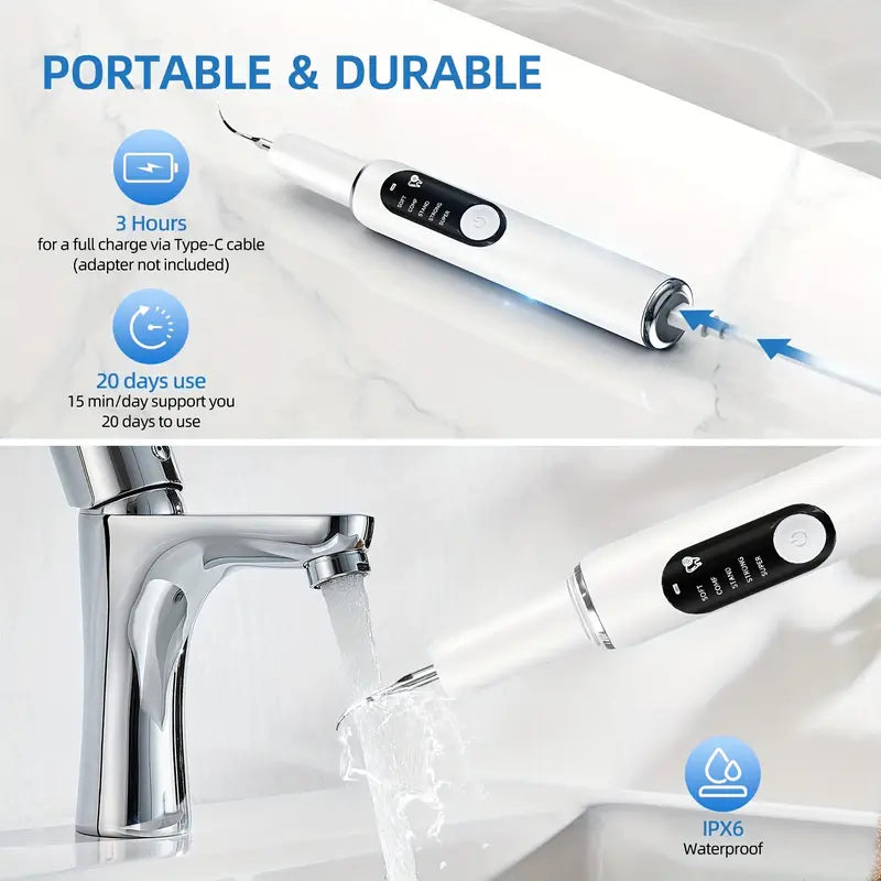 Elcktric teeth cleaner led light