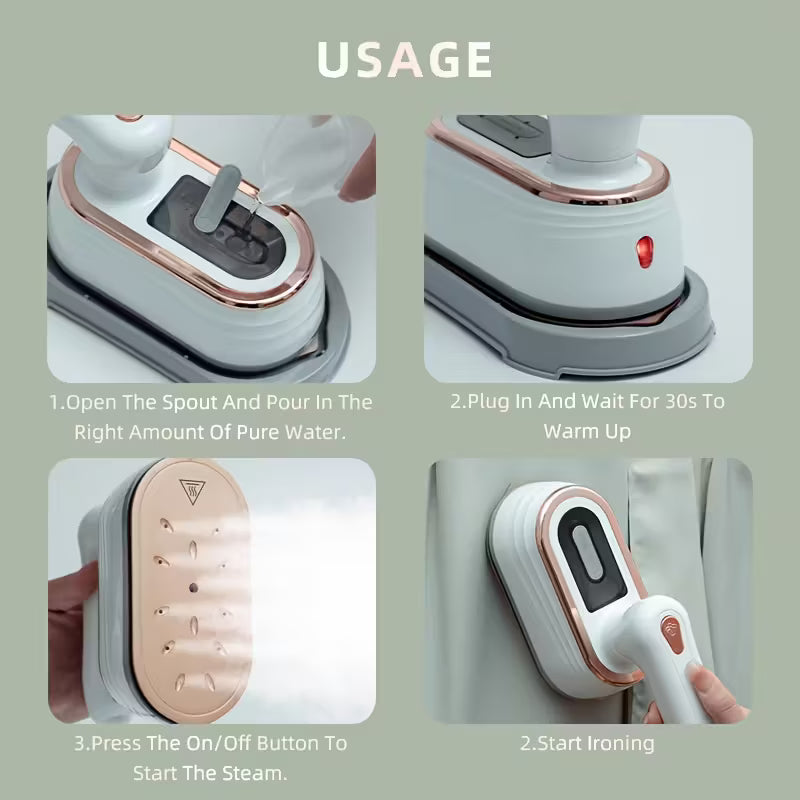 Handheld Garment Steamer & Iron