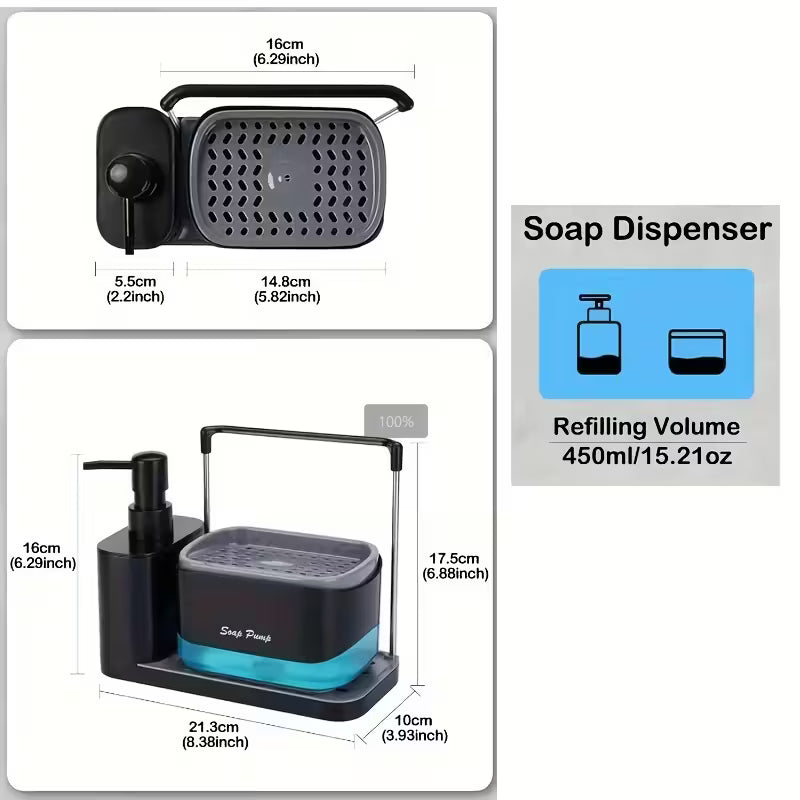 Soap Dispenser with Hand Pump
