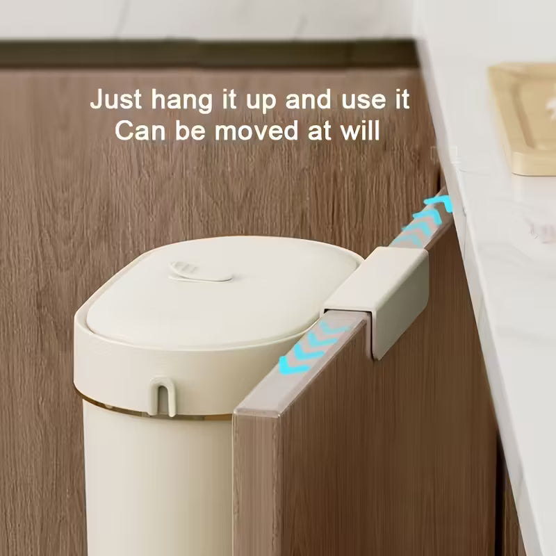 Wall-Mounted Kitchen Trash Can