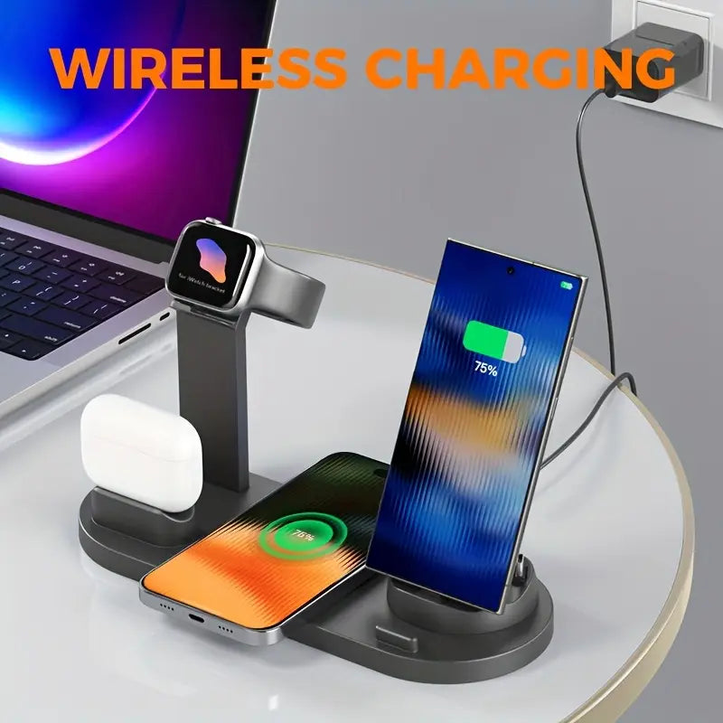 wireless charging statsion for multiple devices